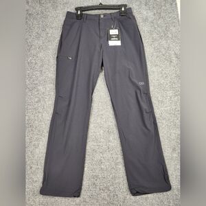 Outdoor Research Ferrosi Pants Womens Sz 6 Navy Hiking Stretch UPF 50+ NWT